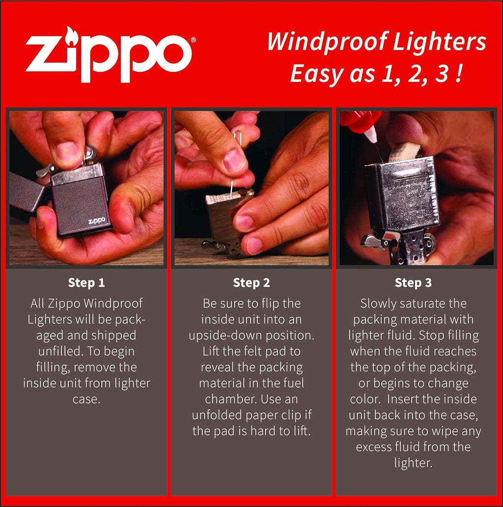 Personalized Zippo Elegant Cross Design Sapphire Classic Oil Windproof Lighter Free Engraving - Christmas, Halloween & Valentines Day Gift
