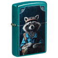 Zippo Animal Flair Design Armor High Polish Blue Pocket Lighter